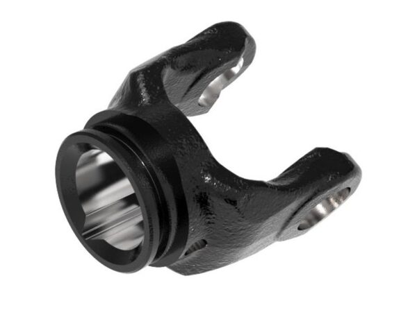PTO Gaffel (profilrør) (Krydsmål: 22 x 54.8mm) Rør: Citron, Størrelse: 39 x 30 x 2.8mm, Ref: Oa.