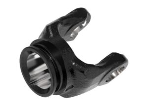 PTO Gaffel (profilrør) (Krydsmål: 27 x 74.5mm) Rør: Citron, Størrelse: 48 x 41 x 3mm, Ref: 1.