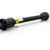 Weasler PTO Aksel (WWCV), (Lz) Længde 1210mm, 1 3/8'' x 6 Spline 80° W.A. Auto Lock til 1 3/8'' x 6 Spline Slide Lock