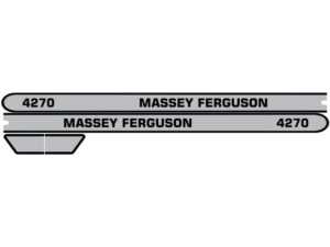 Emblemsæt - Massey Ferguson 4270