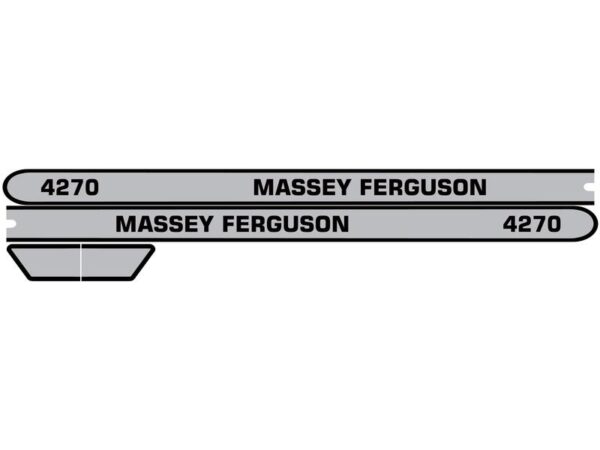 Emblemsæt - Massey Ferguson 4270
