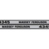 Emblemsæt - Massey Ferguson 4345