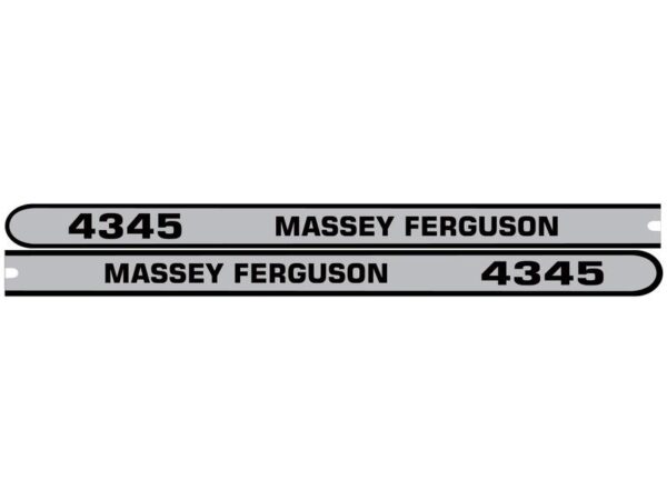 Emblemsæt - Massey Ferguson 4345