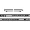 Emblemsæt - Massey Ferguson 4355