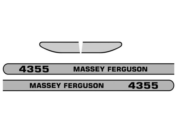 Emblemsæt - Massey Ferguson 4355