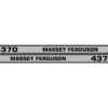Emblemsæt - Massey Ferguson 4370