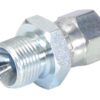 Hydraulikadapter 3/8'' BSP Han x 9/16'' JIC Drejelig hun