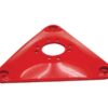 Knivskive-/tallerken - Længde: 335mm, DybdeHulafstand: 95 & 275mm, Passer til Vicon, Fella. Passer til: B1019894