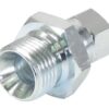 Hydraulikadapter 1/2'' BSP Han x 9/16'' JIC Drejelig hun
