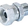 Hydraulikadapter 3/8'' BSP Han x M18 x 1.50 Millimeter Drejelig hun