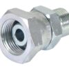 Hydraulikadapter 3/8'' BSP Han x M20 x 1.50 Millimeter Drejelig hun