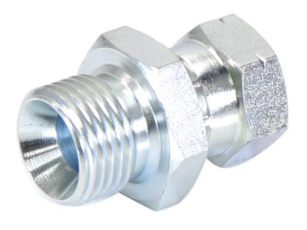 Hydraulikadapter 1/2'' BSP Han x M16 x 1.50 Millimeter Drejelig hun