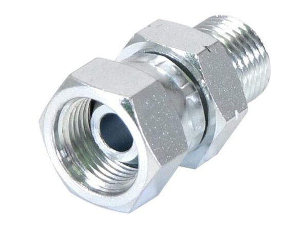 Hydraulikadapter M16 x 1.50 Millimeter Han x 3/8'' BSP Drejelig hun