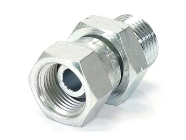 Hydraulikadapter M18 x 1.50 Millimeter Han x 3/8'' BSP Drejelig hun