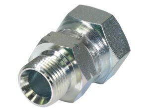Hydraulikadapter M18 x 1.50 Millimeter Han x 1/2'' BSP Drejelig hun