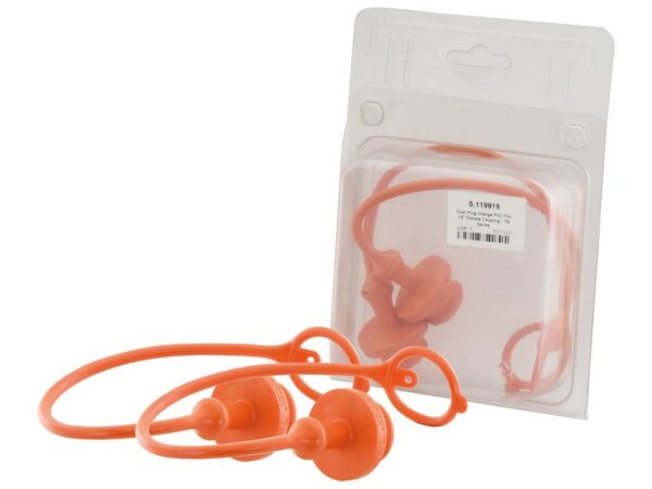 Faster Støvhætte Orange PVC Passer på: 1/2'' Hun-kobling - TM-serien TM12LA (Agripak 2 stk.)