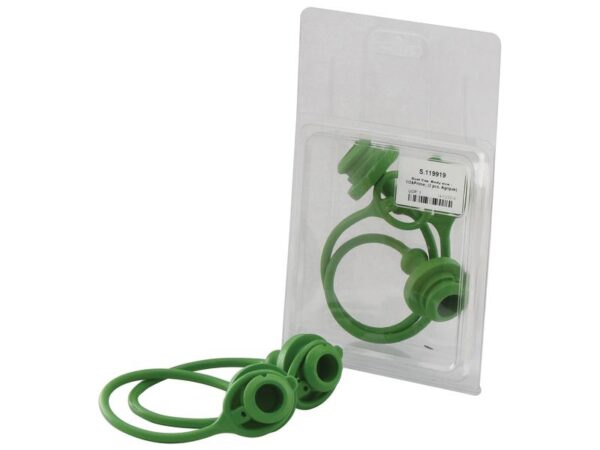 Faster Støvhætte Grøn PVC Passer på: 1/2'' Hun-kobling - TM-serien TM12LV (Agripak 2 stk.)