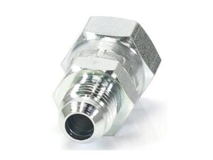 Hydraulikadapter 9/16'' JIC Han x 3/8'' BSP Drejelig hun