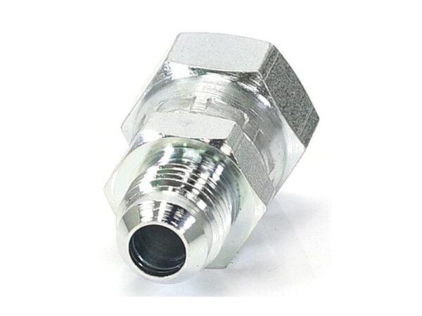 Hydraulikadapter 9/16'' JIC Han x 3/8'' BSP Drejelig hun