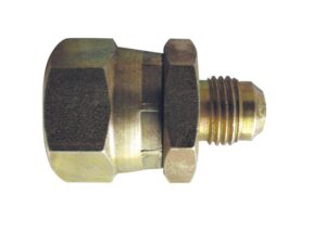 Hydraulikadapter 9/16'' JIC Han x 1/2'' BSP Drejelig hun