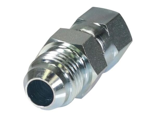 Hydraulikadapter 9/16'' JIC Han x 7/16'' JIC Drejelig hun