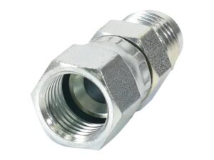 Hydraulikadapter 9/16'' JIC Han x 9/16'' JIC Drejelig hun