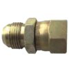 Hydraulikadapter 3/4'' JIC Han x 9/16'' JIC Drejelig hun
