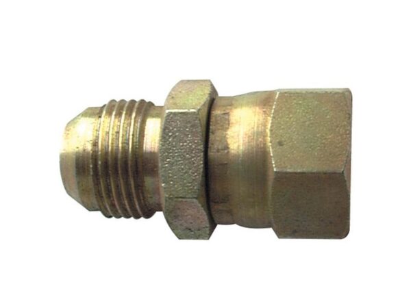 Hydraulikadapter 3/4'' JIC Han x 9/16'' JIC Drejelig hun