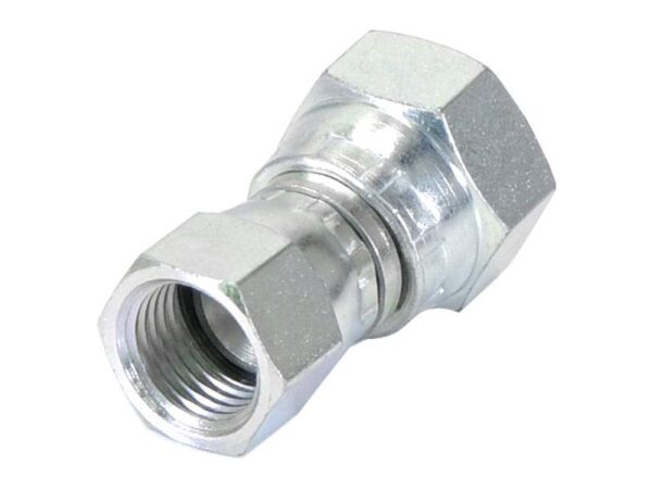 Hydraulikadapter 3/8'' BSP Drejelig hun x 9/16'' JIC Drejelig hun