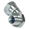 Hydraulikadapter 1/4'' BSP Han x 1/4'' BSP Drejelig hun 90° Bøjning