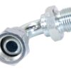 Hydraulikadapter 1/2'' BSP Han x 1/2'' BSP Drejelig hun 90° Bøjning