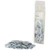 Fladskiver, ID: 3/16 - 11/16'' (DIN or Standard No. DIN 125A) 125 stk. Agripak