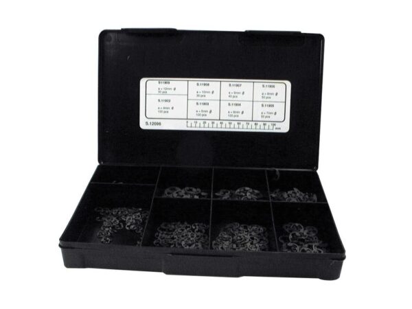 Låsering (mm), A Ø6 - 15.5mm, B Ø4 - 12mm (DIN or Standard No. DIN 6799), (Handipak 500 stk.)
