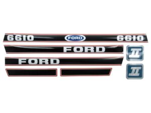 Emblemsæt - Ford / New Holland 6610 Force II