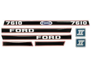 Emblemsæt - Ford / New Holland 7610 Force II