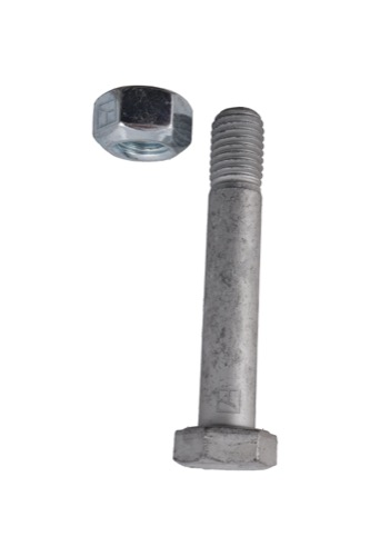 Springbolt M12x1,75x70 - 12.9 m. møtrik