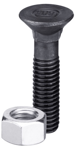 1240f8 Plovbolt 1/2'' UNFx40 med sekskantmøtrik