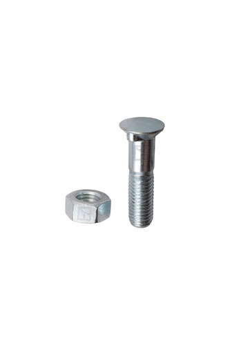 Plovbolt M12x1,75x50 med møtrik