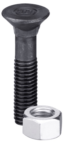 1265810 Plovbolt DIN608 M12x1,75x65 med møtrik