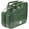Metal Benzindunk - Grøn 10 liter (Unleaded Petrol)