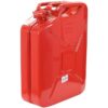 Metal Benzindunk - Rød 20 liter (benzin)