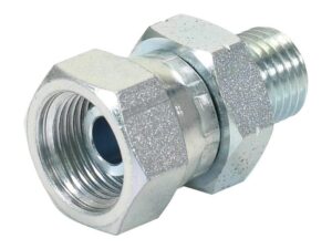 Hydraulikadapter M14 x 1.50 Millimeter Han x 3/8'' BSP Drejelig hun