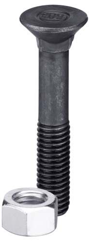Plovbolt 1/2'' UNFx80 med sekskantmøtrik