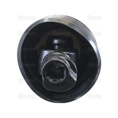 GARDLOC PTO Aksel - (Lz) Længde: 1010mm, 1 3/8'' x 6 Spline Q.R. til 1 3/8 x 6 Springbolt