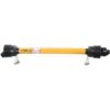 GARDLOC PTO Aksel - (Lz) Længde: 1010mm, 1 3/8'' x 6 Spline Q.R. til 1 3/8'' x 6 Friløbskobling