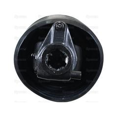 GARDLOC PTO Aksel - (Lz) Længde: 1010mm, 1 3/8'' x 6 Spline Q.R. til 1 3/8 x 6 Springbolt