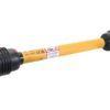 GARDLOC PTO Aksel - (Lz) Længde: 880mm, 1 3/8'' x 6 Spline Q.R. til 1 3/8 x 6 Springbolt