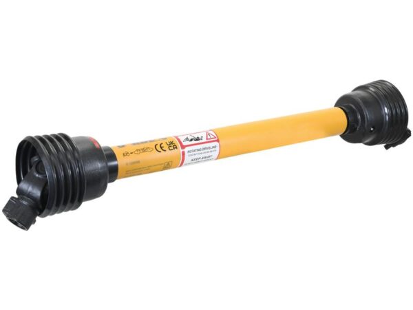 GARDLOC PTO Aksel - (Lz) Længde: 880mm, 1 3/8'' x 6 Spline Q.R. til 1 3/8 x 6 Springbolt