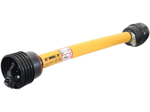 GARDLOC PTO Aksel - (Lz) Længde: 1210mm, 1 3/8'' x 6 Spline Q.R. til 1 3/8 x 6 Springbolt