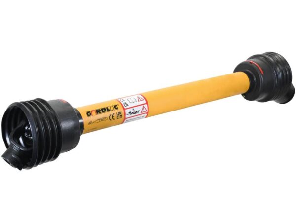 GARDLOC PTO Aksel - (Lz) Længde: 1010mm, 1 3/8'' x 6 Spline Q.R. til 1 3/8 x 6 Spline Ratchet Clutch